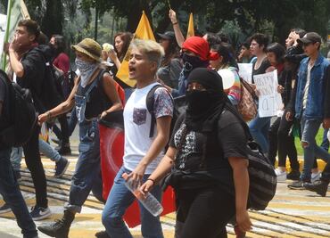 Alumnos de la FES Cuautitlán realizan paro de 48 horas