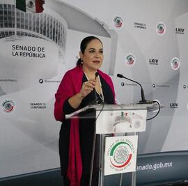 Mujeres, a puestos más importantes, reclama presidenta del Senado