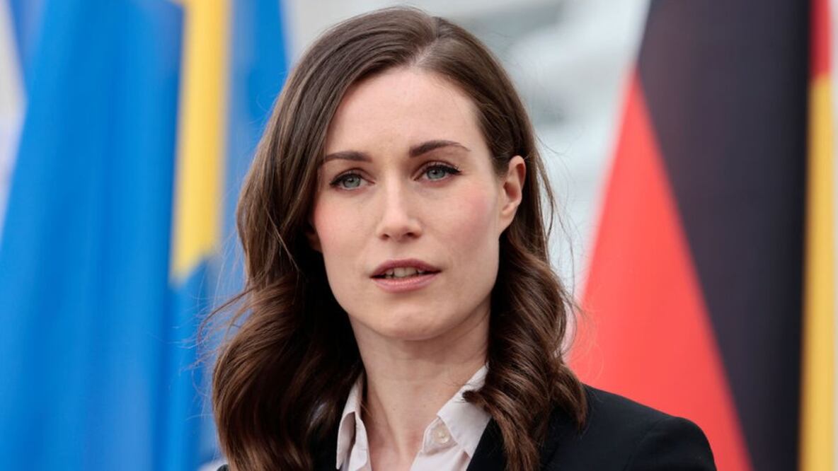 La primera ministra de Finlandia, Sanna Marin. impulsa el veto a los turistas rusos. Foto: Getty Images