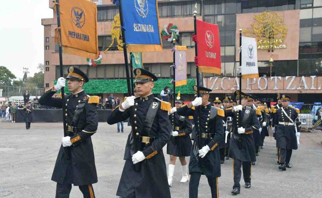 La Plaza Cívica Fernando Montes de Oca se convirtió en el escenario donde los participantes concluyeron su recorrido, siendo recibidos con aplausos y reconocimiento por su compromiso con la comunidad este 15 de septiembre de 2024. Foto: Especial