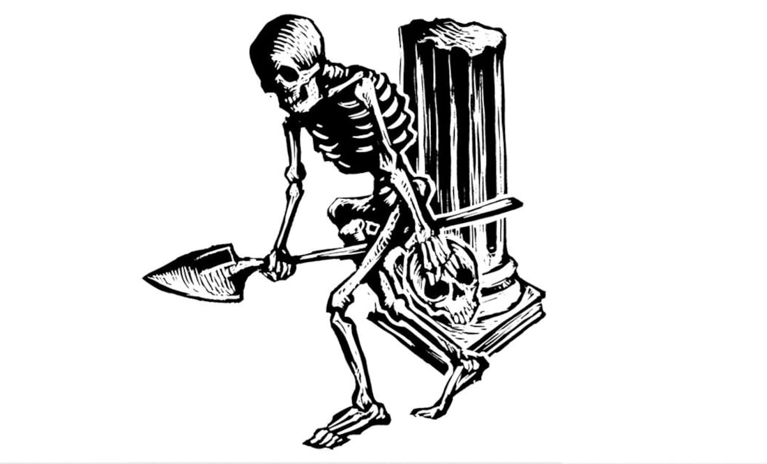 El resto de la vida con los muertos