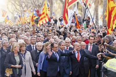 Artur Mas declara por consulta secesionista