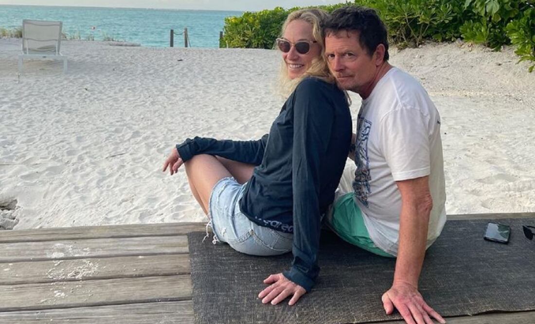 Alejado de los escenarios y junto a su esposa, es como el actor Marty McFly celebra sus 60 años- Vía Instagram Tracy Pollan