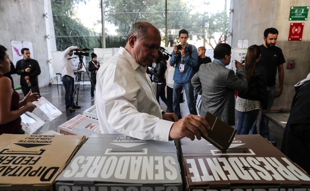 Inicio de la jornada electoral en la CDMX Foto: Juan Carlos Reyes García