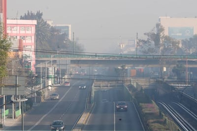 Reportan calidad del aire “extremadamente mala” en la CDMX