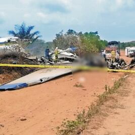 Accidente aéreo deja 14 muertos en Colombia