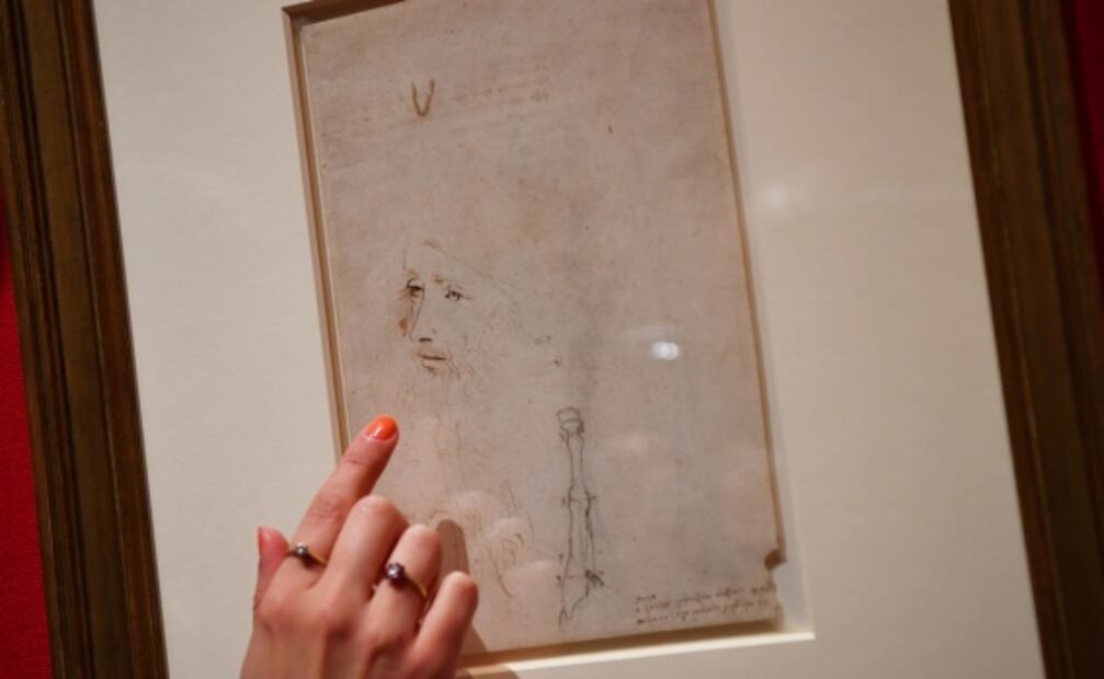 Dibujos de Da Vinci serán exhibidos en el Palacio de Buckingham