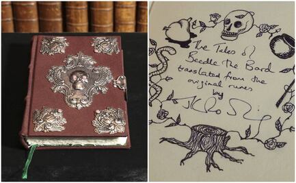 Manuscrito ilustrado de JK Rowling se vende en 467 md