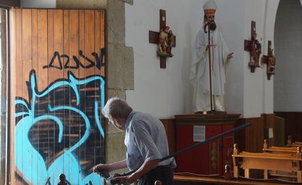 Interponen denuncia por el delito al templo de San Agustín