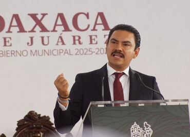 Ray Chagoya toma protesta como edil de Oaxaca de Juárez; promete una ciudad limpia y segura
