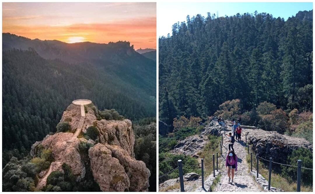 Si quieres sentir que tocas las nubes, descubre dónde se ubica el mirador Peña del Cuervo. Imagen: Dat un brake