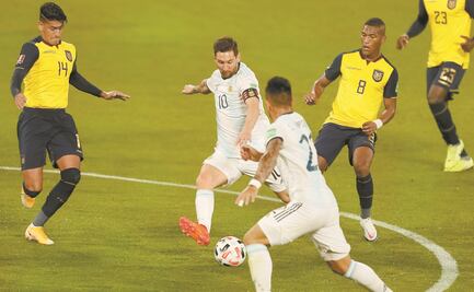 Lionel Messi le da el triunfo a Argentina en las Eliminatorias de Conmebol