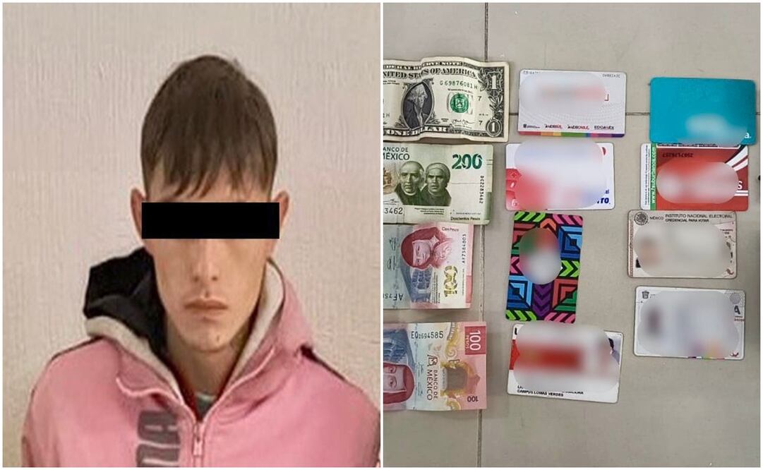 Detenido por robo. Foto: Especial