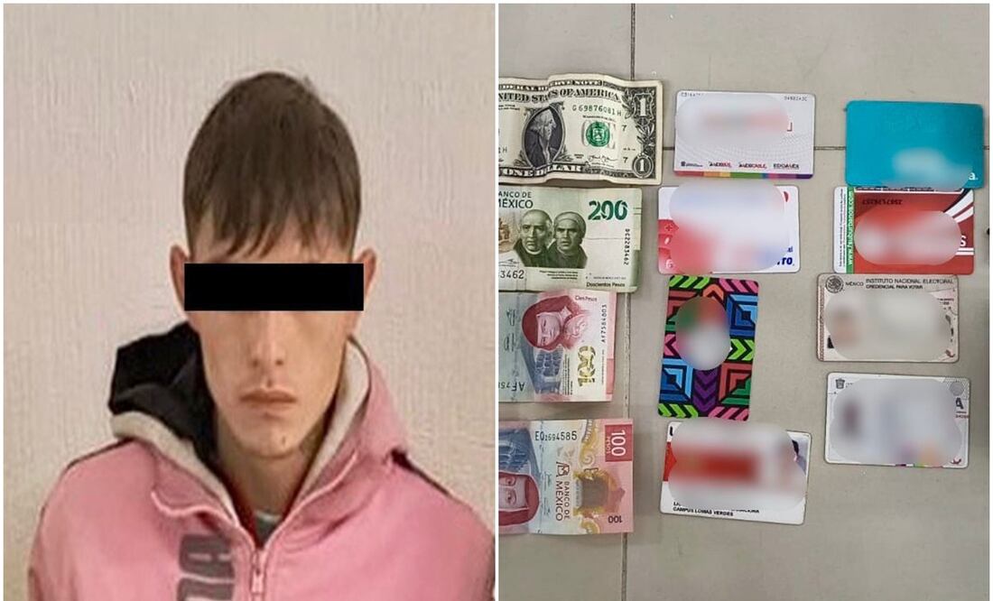 Detenido por robo. Foto: Especial