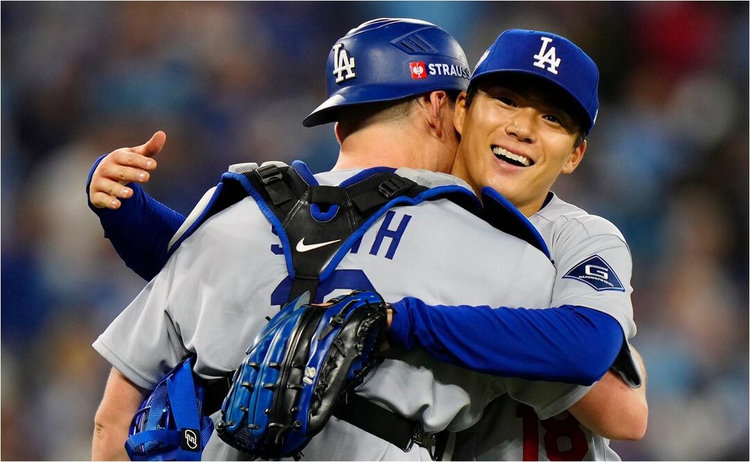 Yoshinobu Yamamoto lanzó el juego completo en la Serie Mundial. FOTO: AP