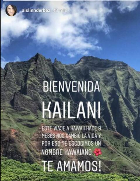 Nació la bebé de Aislinn Derbez y Mauricio Ochmann