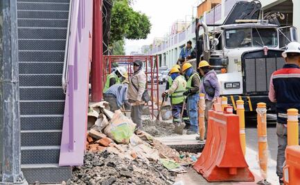 Abren paso de puentes al jardín, pero siguen obras
