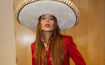 Majo, prima de Ángela Aguilar luce como sirena con vestido entallado de lentejuelas