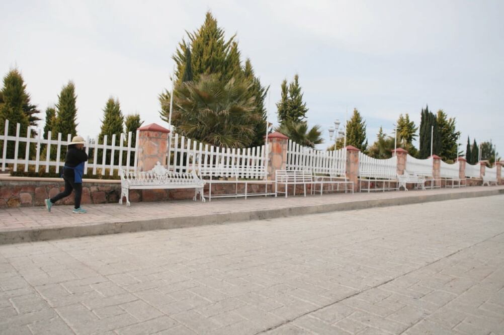 En la comunidad que tiene 120 casas construidas, más de 65 están abandonadas porque sus dueños viven en EU. (GERARDO ROMO)