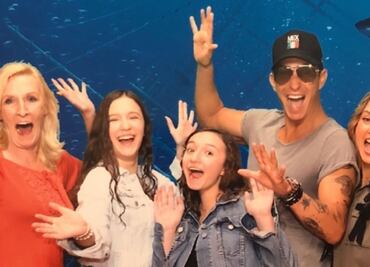 Mía y Nina despiden con emotivos mensajes a su abuela, la madre de Erik Rubín