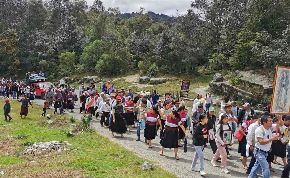 Decenas de personas marchan a un año del asesinato de Marcelo Pérez (20/10/2025). Foto: Fredy Martín Pérez / EL UNIVERSAL