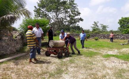 Entregan a INAH piezas arqueológicas en Yucatán