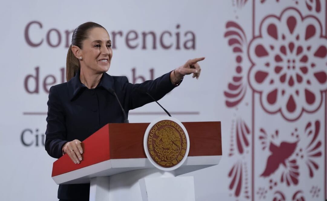 Conferencia matutina de la presidenta Claudia Sheinbaum Pardo el 21 de agosto de 2025. Foto: Fernanda Rojas / EL UNIVERSAL