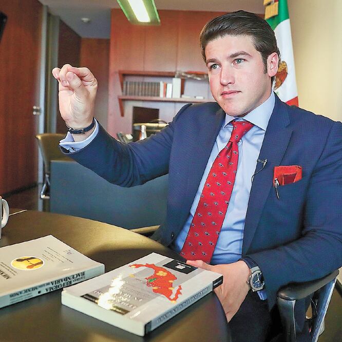 En la foto: Samuel García Sepúlveda, Presidente de la Comisión de Federalismo y Desarrollo Municipal del Senado. DIEGO SIMÓN. EL UNIVERSAL