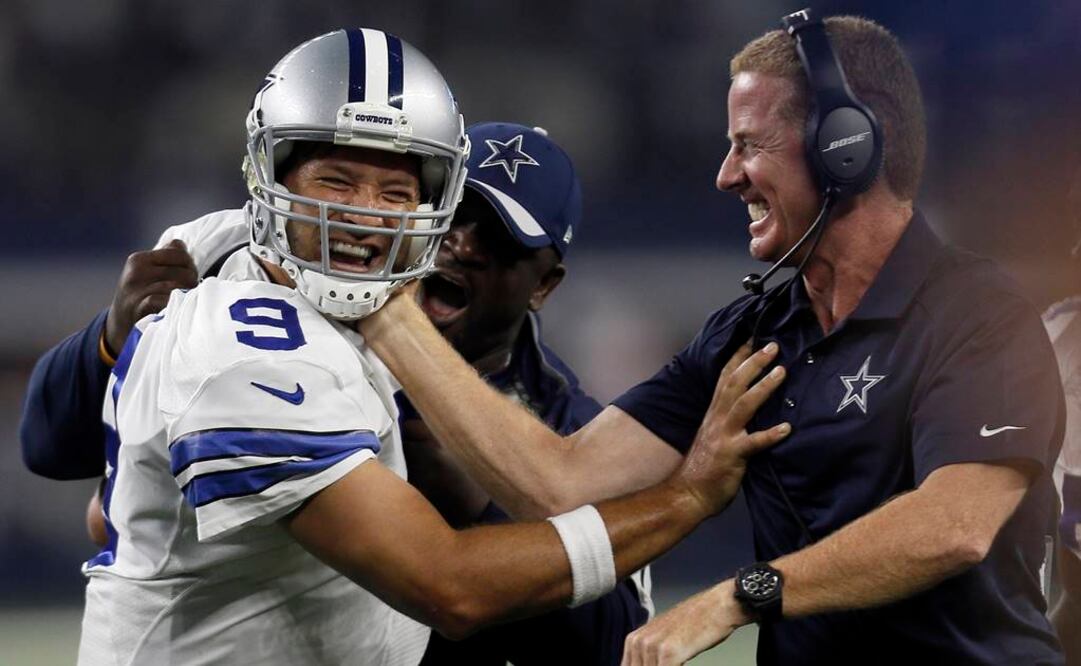 Tony Romo lideró la ofensiva del triunfo. Foto: AP