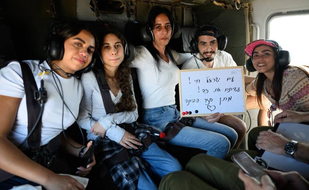 La embajada israelí en México celebró que Matan Zangauker fue puesto el libertad. Foto: Especial