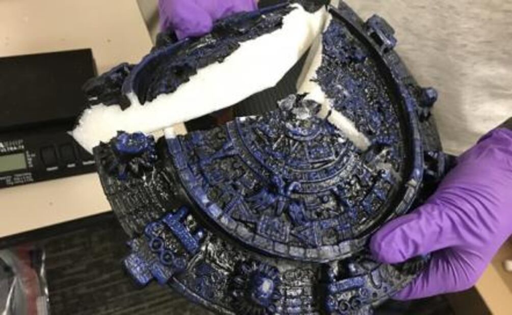 Cae red en California que usaba figuras aztecas para traficar droga