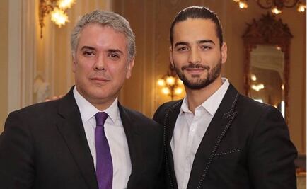 Maluma se reúne con el presidente de Colombia
