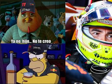 ¡No lo perdonan! Checo Pérez y los mejores memes tras su eliminación de la Q2 del Gran Premio de Austria