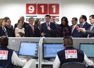 Suman 221 mil llamadas al 911 en sus primeros 47 días en la CDMX