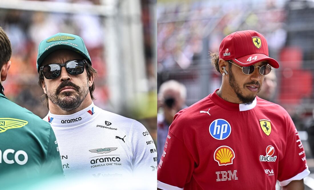 Fernando Alonso y Hamilton aplauden regreso de Checo y Bottas a F1 / Foto: EFE y AP