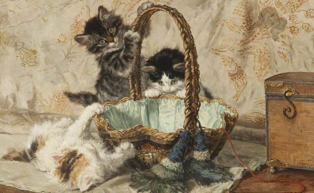 "A merry party" (Una Fiesta Feliz) de Henriëtte Knip. FOTO: Tomada de Wga.hu