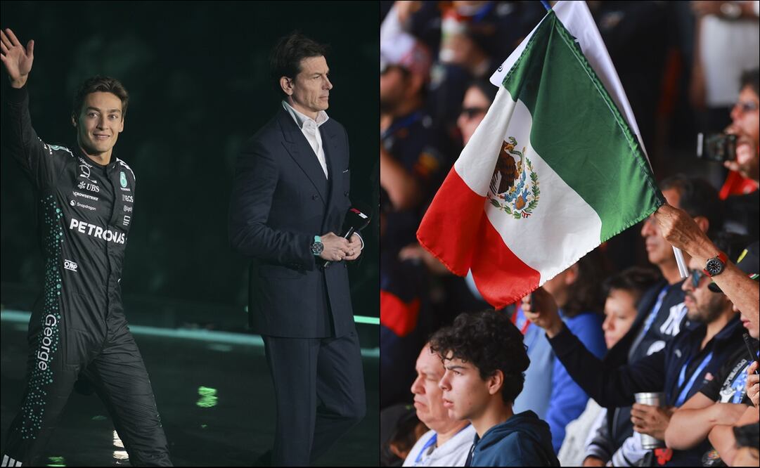 Mercedes hace especial homenaje a México en el evento de la Fórmula 1 - Fotos: AP e Imago7
