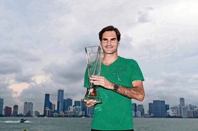 Roger Federer, amo de Miami