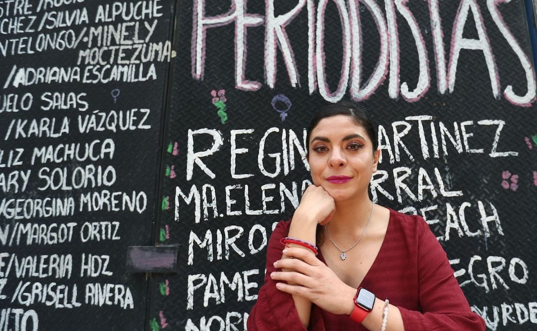 Itzel Cruz Alanís se considera una periodista "todoterreno". Foto: Berenice Fregoso/EL UNIVERSAL