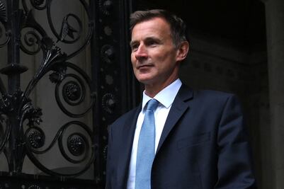 Jeremy Hunt, nuevo ministro británico de Economía