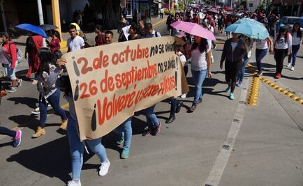 Marchan en estados a 4 años de la desaparición de los 43