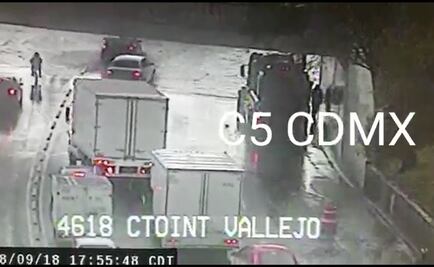 Alertan a automovilistas por encharcamientos en CDMX