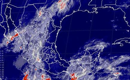 Se prevén lluvias fuertes en al menos diez estados del país 