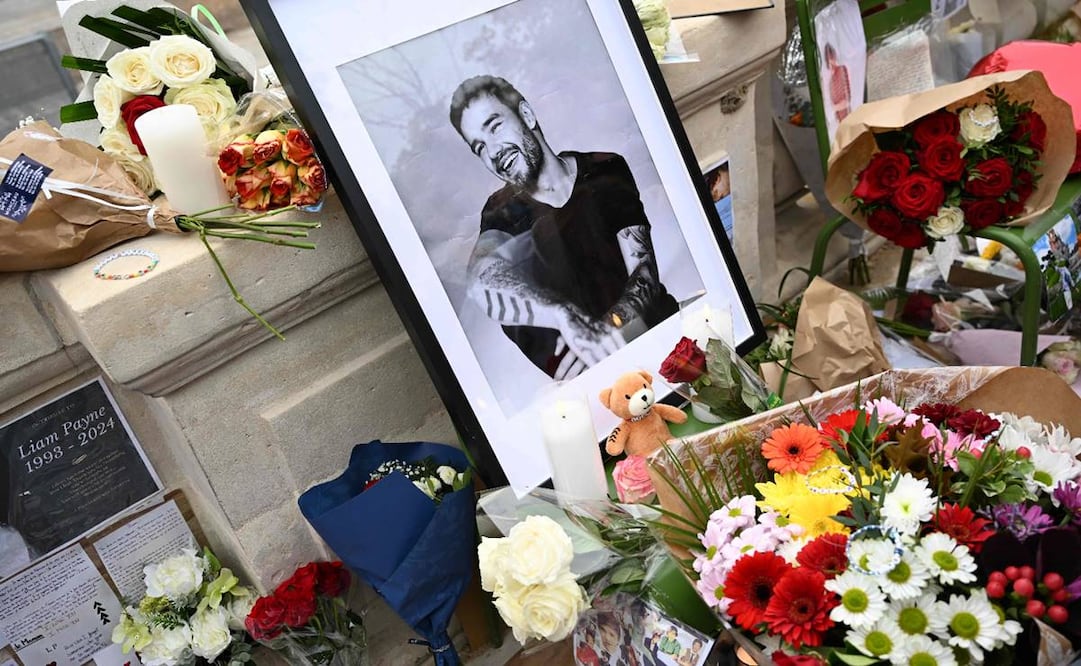 Liam Payne sigue recibiendo en Argentina homenajes de sus fans tras su trágica muerte. Foto: EFE.