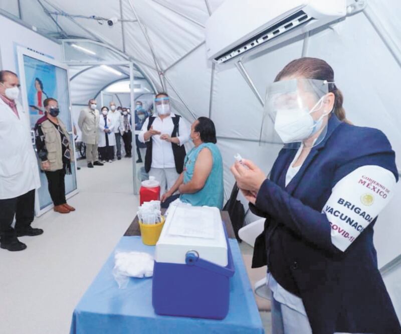 Más de 9 mil dosis llegaron a Tabasco la semana pasada. ARCHIVO EL UNIVERSAL