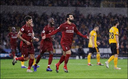 Liverpool derrota a Wolves y mantiene invicto en la Premier League