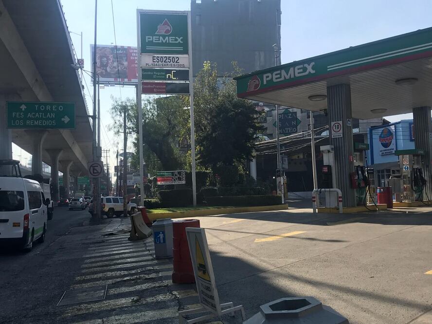 Se registra desabasto de gasolina en Naucalpan y Huixquilucan
