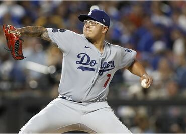 Julio Urías, a la lista de lesionados de Los Dodgers