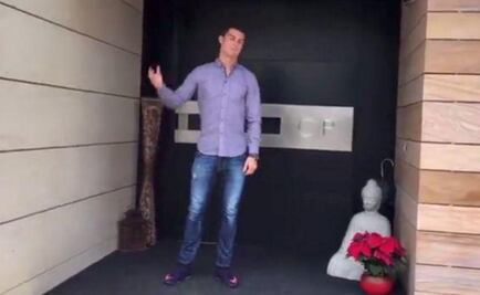 Cristiano abre las puertas de su casa en Madrid