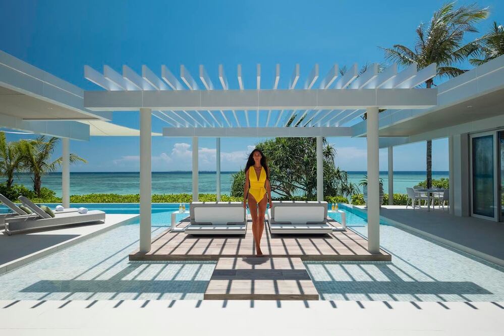 Sus seis villas tienen piscina privada, bañera de hidromasaje y ventanales con vista al mar. (Foto: Banwa Private Island)